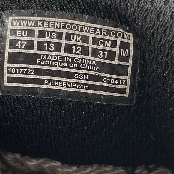 Keen Targhee EXP Waterproof Low Top Hiking Boots Mens Size 13 Brown Synthetic - Picture 8 of 9